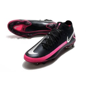 Kopačky Pánské Nike Phantom GT Elite DF FG – Černá Stříbrný Pink